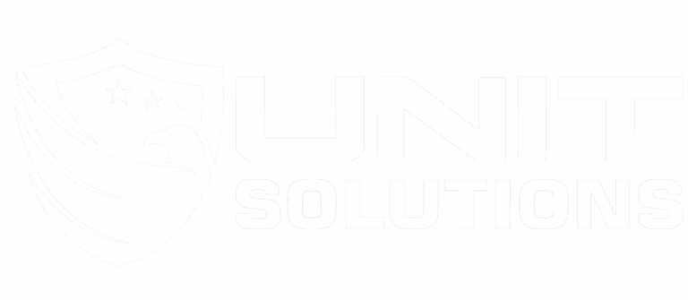 white logo, Unit Solutions